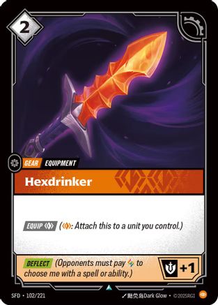Hexdrinker (102/221) - Riftbound - [Spiritforged] Foil