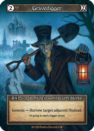 Gravedigger (Foil)  - Gothic Foil