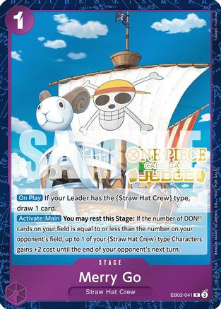 Merry Go (Judge Pack Vol. 7) (EB02-041) - [One Piece Promotion Cards] Foil