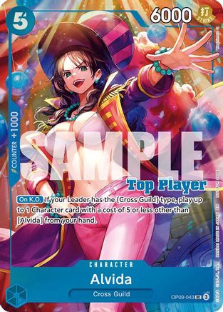 Alvida (CS 25-26 Top Player Pack Vol. 2) (OP09-043) - [One Piece Promotion Cards] Foil