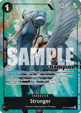 Stronger (CS 25-26 Winner Card Set 2) (OP09-089) - [One Piece Promotion Cards] Foil