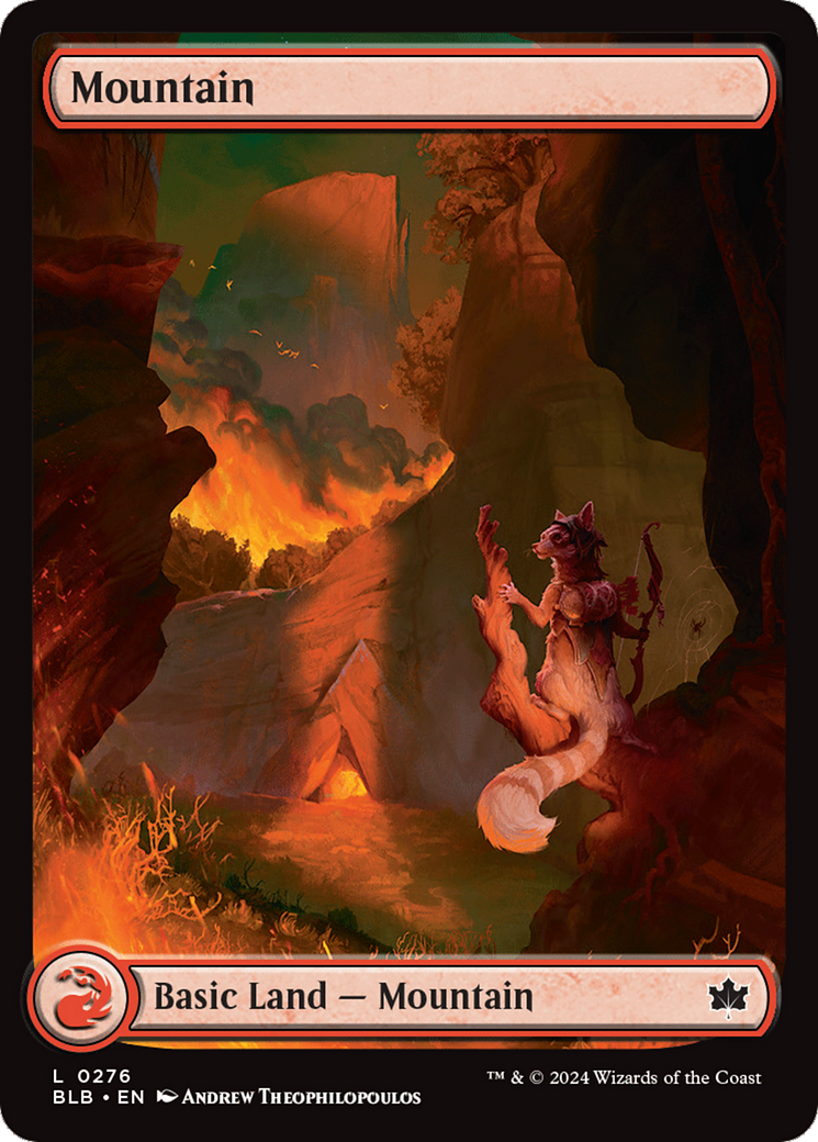 Mountain (0276) [Bloomburrow] Foil