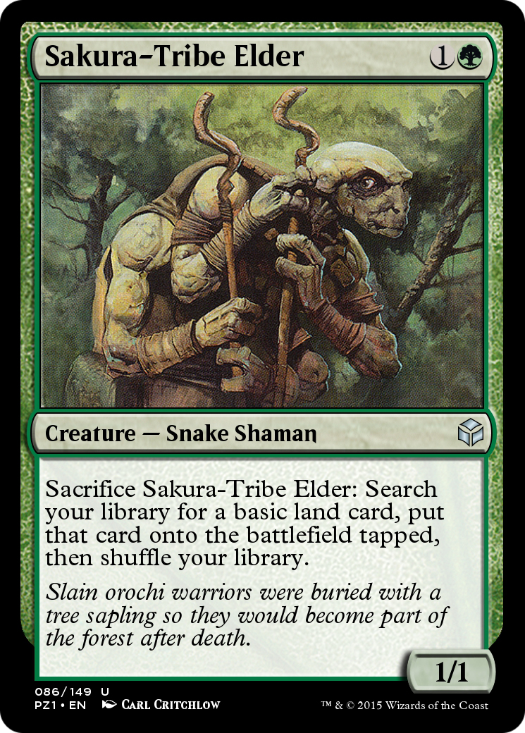 Sakura-Tribe Elder  [Legendary Cube Prize Pack]