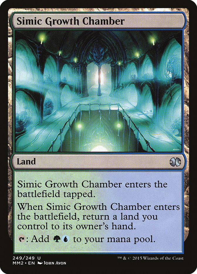 Simic Growth Chamber [Modern Masters 2015] Foil