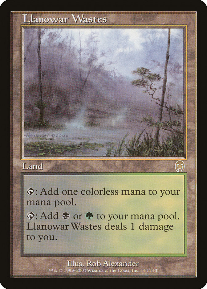 Llanowar Wastes [Apocalypse] Foil
