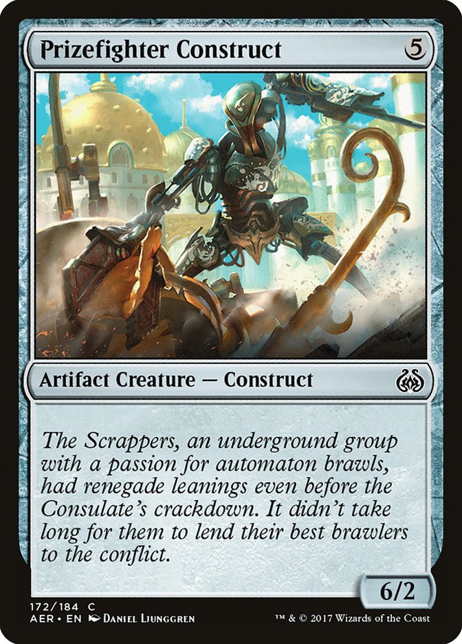 Prizefighter Construct [Aether Revolt] Foil