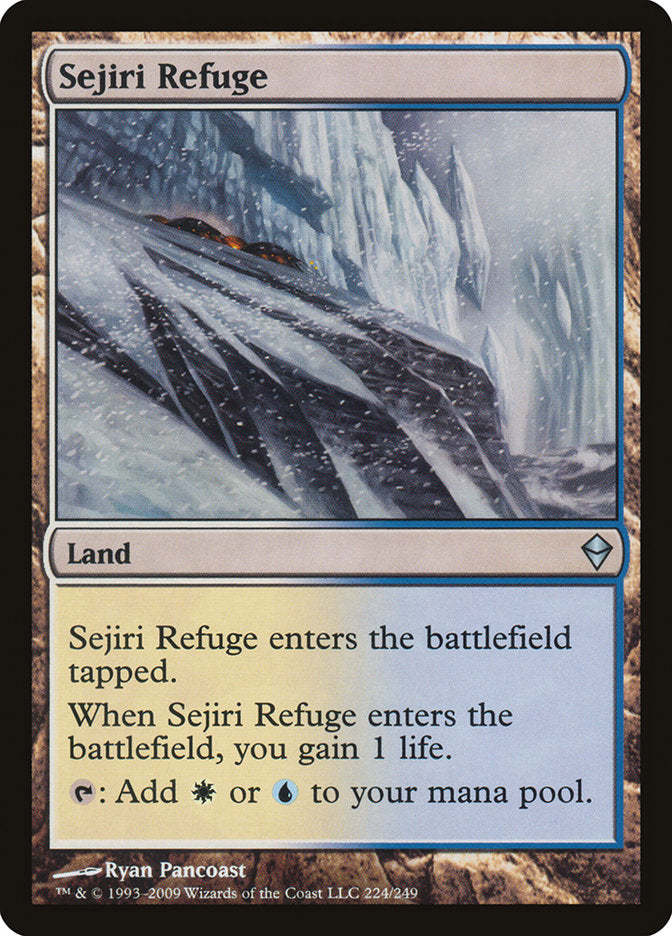 Sejiri Refuge [Zendikar] Foil