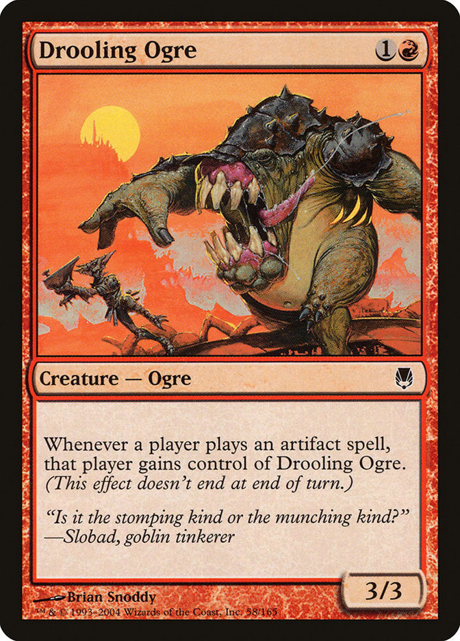 Drooling Ogre [Darksteel] Foil