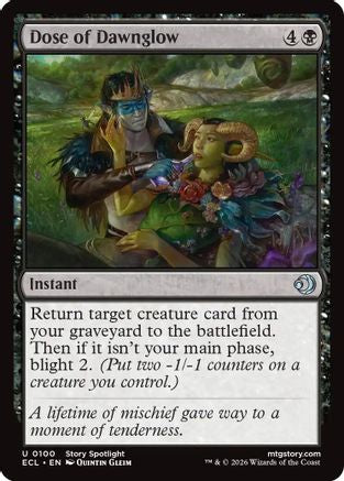 Dose of Dawnglow  [Lorwyn Eclipsed] Foil