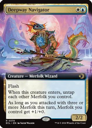 Deepway Navigator (Extended Art)  [Lorwyn Eclipsed]