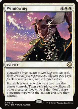 Winnowing  [Lorwyn Eclipsed] Foil