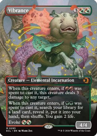 Vibrance (Borderless)  [Lorwyn Eclipsed]