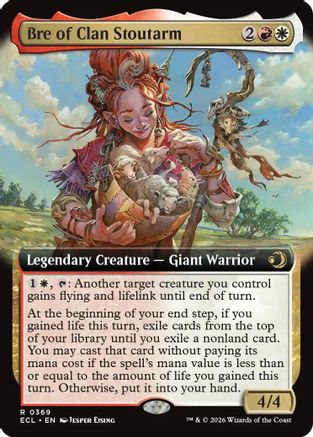 Bre of Clan Stoutarm (Extended Art)  [Lorwyn Eclipsed] Foil