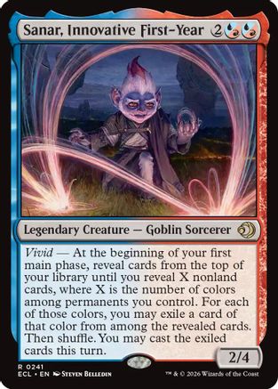 Sanar, Innovative First-Year  [Lorwyn Eclipsed] Foil