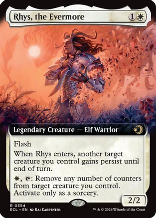 Rhys, the Evermore (Extended Art)  [Lorwyn Eclipsed]