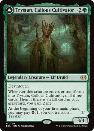 Trystan, Callous Cultivator  [Lorwyn Eclipsed] Foil