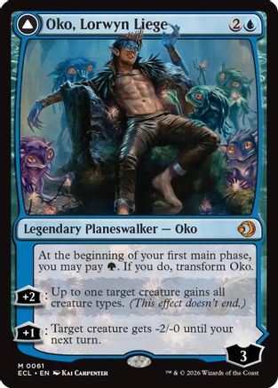 Oko, Lorwyn Liege  [Lorwyn Eclipsed] Foil
