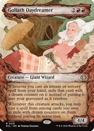 Goliath Daydreamer (Showcase)  [Lorwyn Eclipsed]