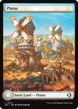 Plains (0274)  [Lorwyn Eclipsed] Foil