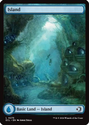 Island (0275)  [Lorwyn Eclipsed] Foil