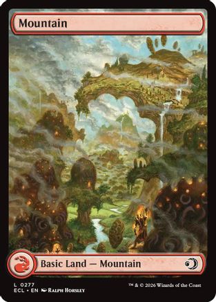 Mountain (0277)  [Lorwyn Eclipsed] Foil