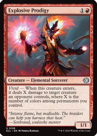 Explosive Prodigy  [Lorwyn Eclipsed]