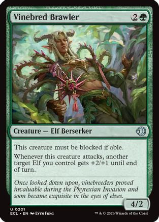 Vinebred Brawler  [Lorwyn Eclipsed] Foil