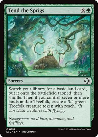 Tend the Sprigs  [Lorwyn Eclipsed] Foil