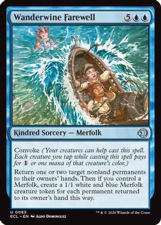 Wanderwine Farewell  [Lorwyn Eclipsed] Foil