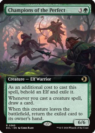 Champions of the Perfect (Extended Art)  [Lorwyn Eclipsed] Foil