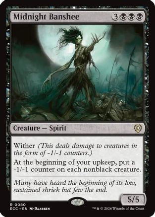 Midnight Banshee  [Commander: Lorwyn Eclipsed]