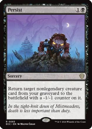 Persist  [Commander: Lorwyn Eclipsed]