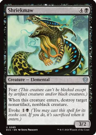 Shriekmaw  [Commander: Lorwyn Eclipsed]