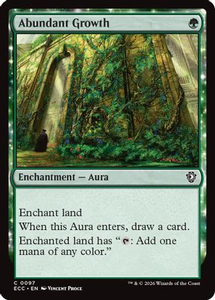Abundant Growth  [Commander: Lorwyn Eclipsed]