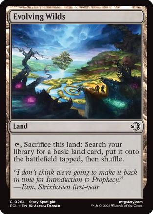 Evolving Wilds  [Lorwyn Eclipsed]