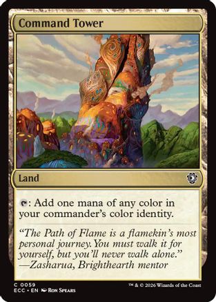 Command Tower (0059)  [Commander: Lorwyn Eclipsed]