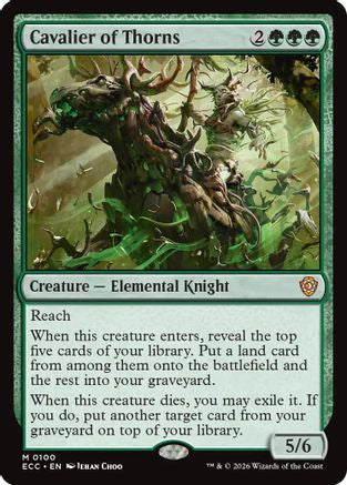 Cavalier of Thorns  [Commander: Lorwyn Eclipsed]