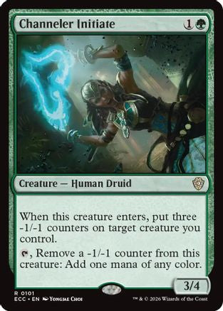 Channeler Initiate  [Commander: Lorwyn Eclipsed]