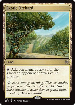 Exotic Orchard  [Commander: Lorwyn Eclipsed]