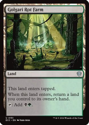 Golgari Rot Farm  [Commander: Lorwyn Eclipsed]
