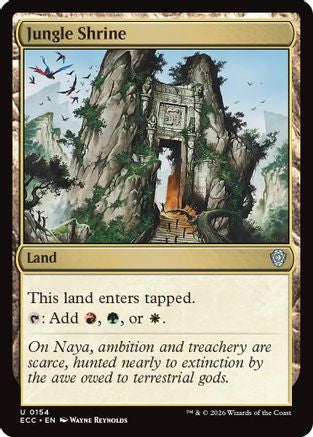 Jungle Shrine  [Commander: Lorwyn Eclipsed]