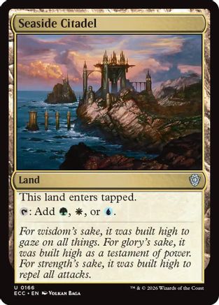 Seaside Citadel  [Commander: Lorwyn Eclipsed]