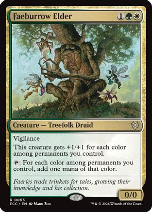 Faeburrow Elder  [Commander: Lorwyn Eclipsed]