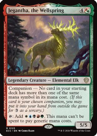 Jegantha, the Wellspring  [Commander: Lorwyn Eclipsed]