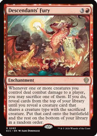 Descendants' Fury  [Commander: Lorwyn Eclipsed]