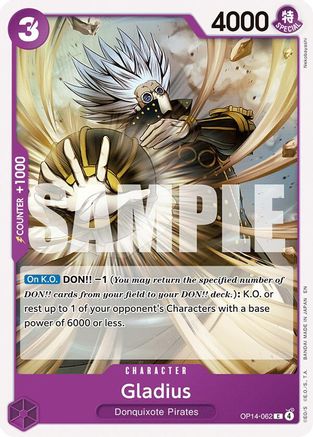 Gladius (OP14-062) - [The Azure Sea's Seven]