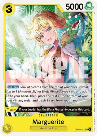 Marguerite (OP14-113) - [The Azure Sea's Seven]
