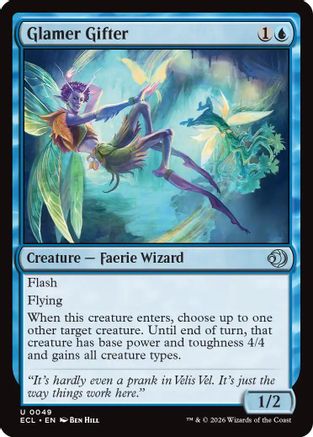 Glamer Gifter  [Lorwyn Eclipsed]