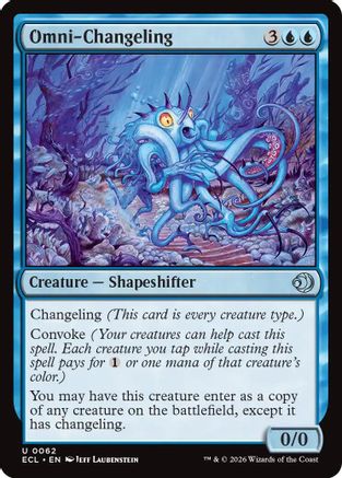 Omni-Changeling  [Lorwyn Eclipsed] Foil