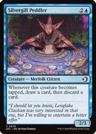 Silvergill Peddler  [Lorwyn Eclipsed]
